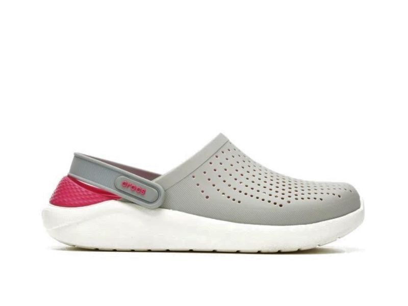 طراحی طبی و ضخامت کفی لایت راید (Crocs LiteRide) طوسی