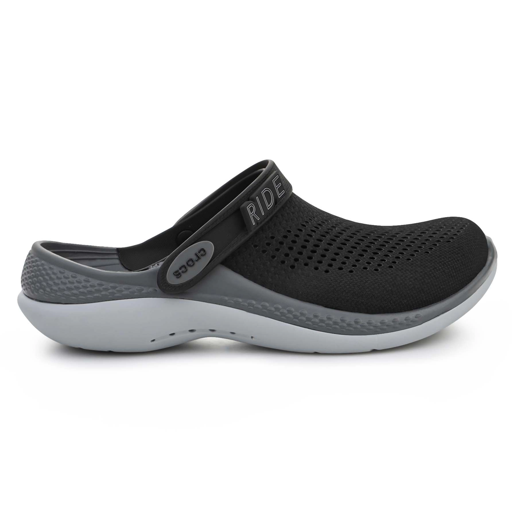 نمای سمت راست کراکس Crocs LiteRide 360 رنگ Black Smoke