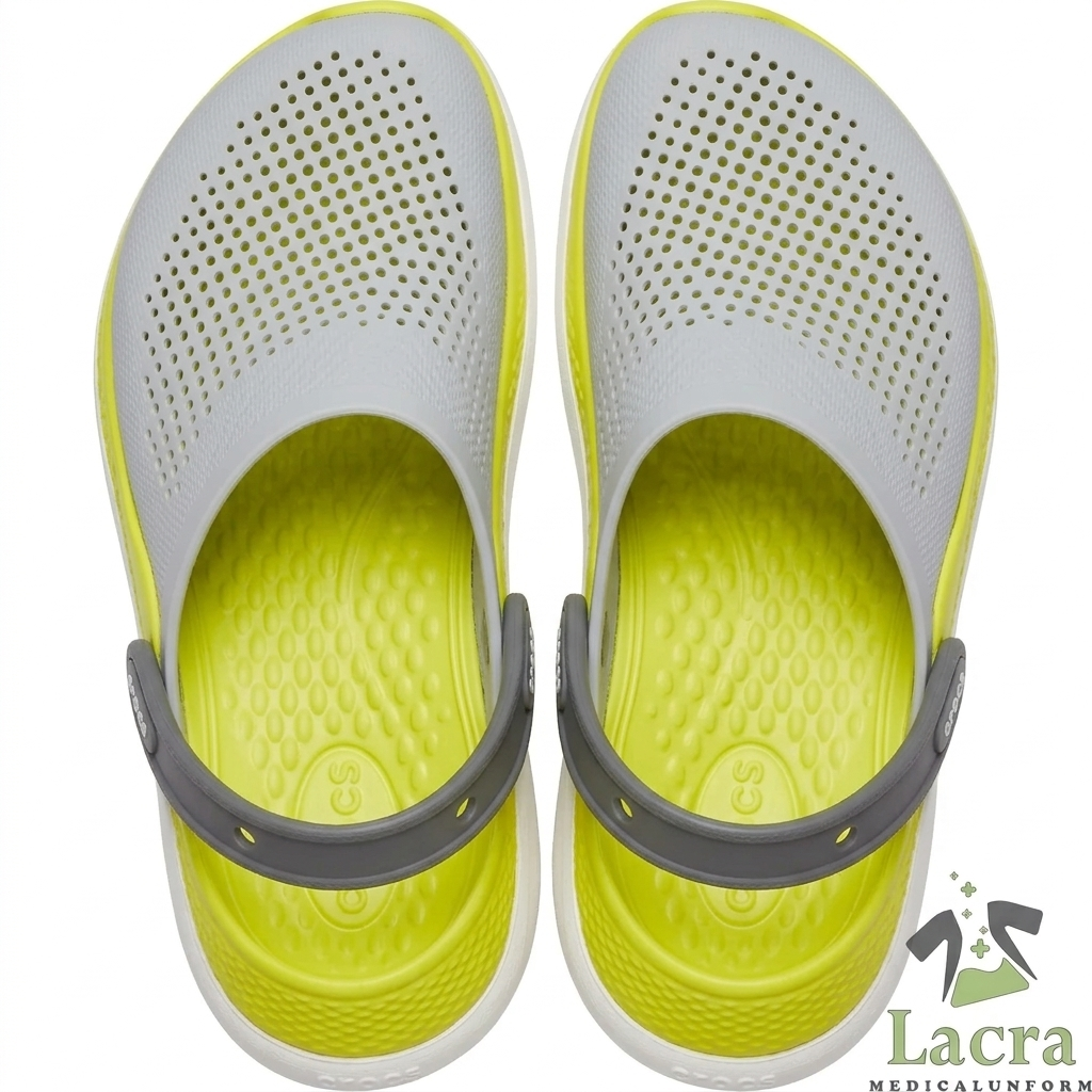 نمای رویه دمپایی کراکس لایت راید ۳۶۰ (Crocs LiteRide 360) مشبک