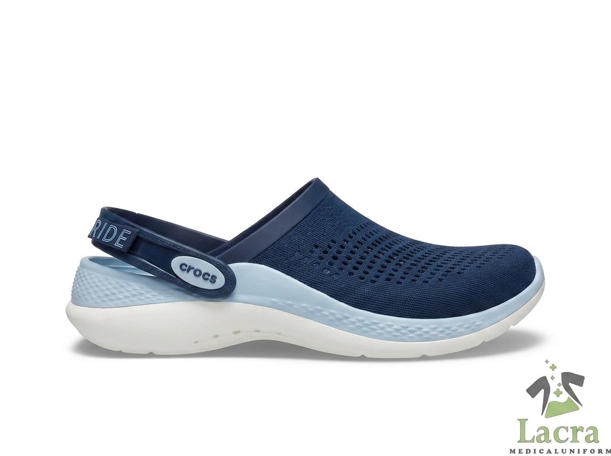 نمای بیرونی پای راست کراکس لایت راید 360 آبی - Crocs LiteRide 360 Right Side